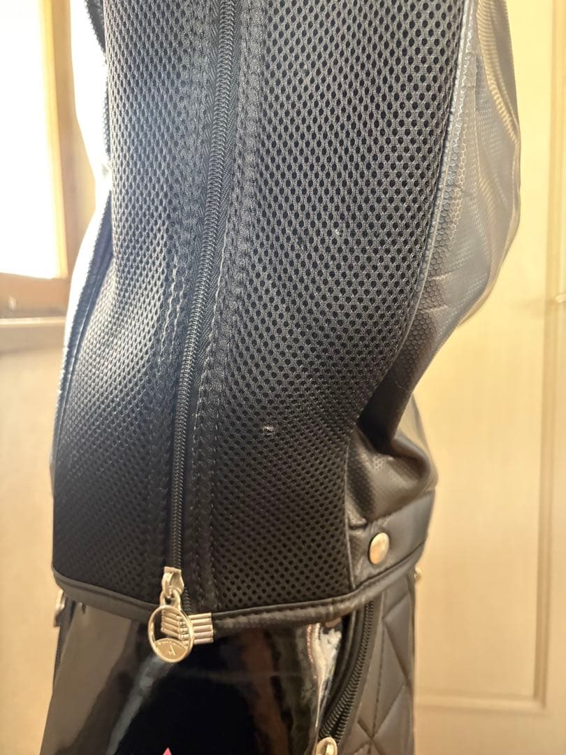 le coq sportif ゴルフバッグ ブラック ピンク