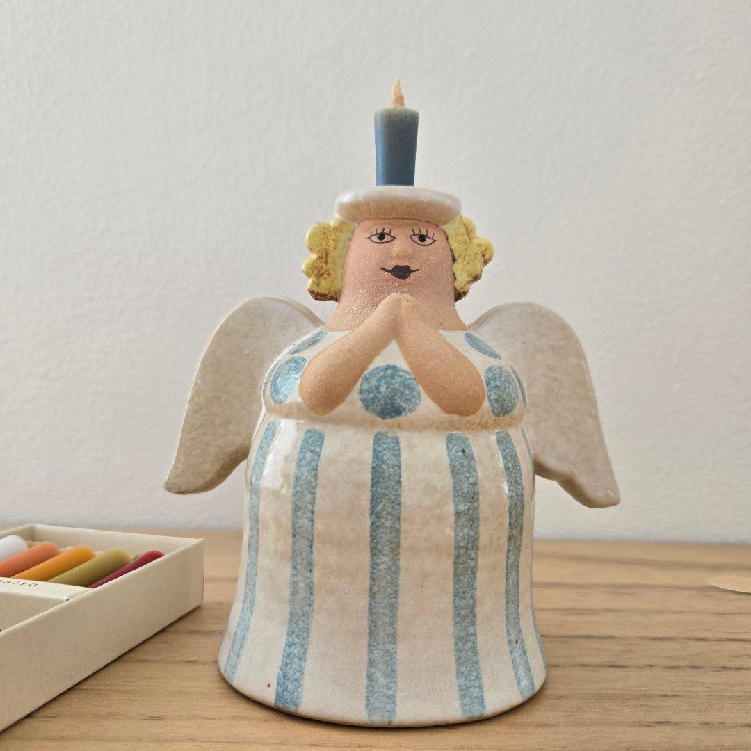 Lisa L. エンジェル 置物 スウェーデン製