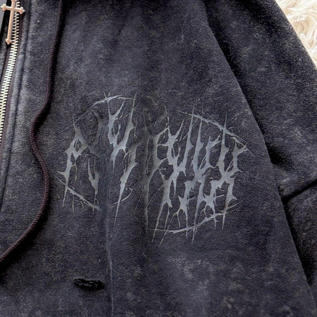 【専用✨新品タグ付】PSYNYXX ゆせまる コラボパーカー ブラック 地雷系