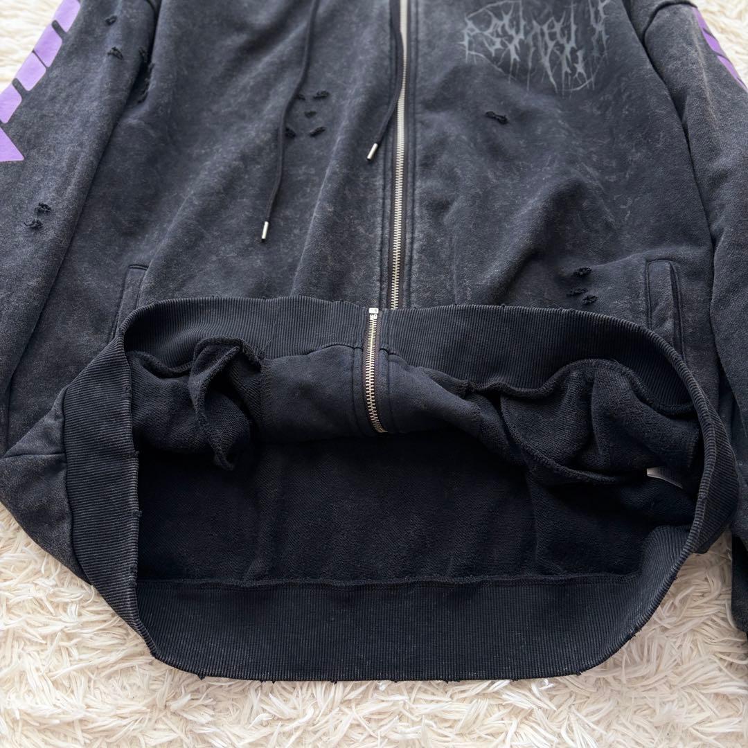 【専用✨新品タグ付】PSYNYXX ゆせまる コラボパーカー ブラック 地雷系