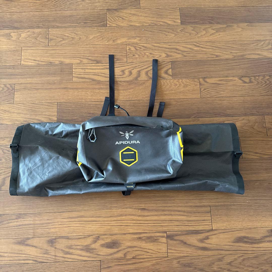 アピデュラ　レア　ハンドルバーバッグ　アクセサリーポケット中古