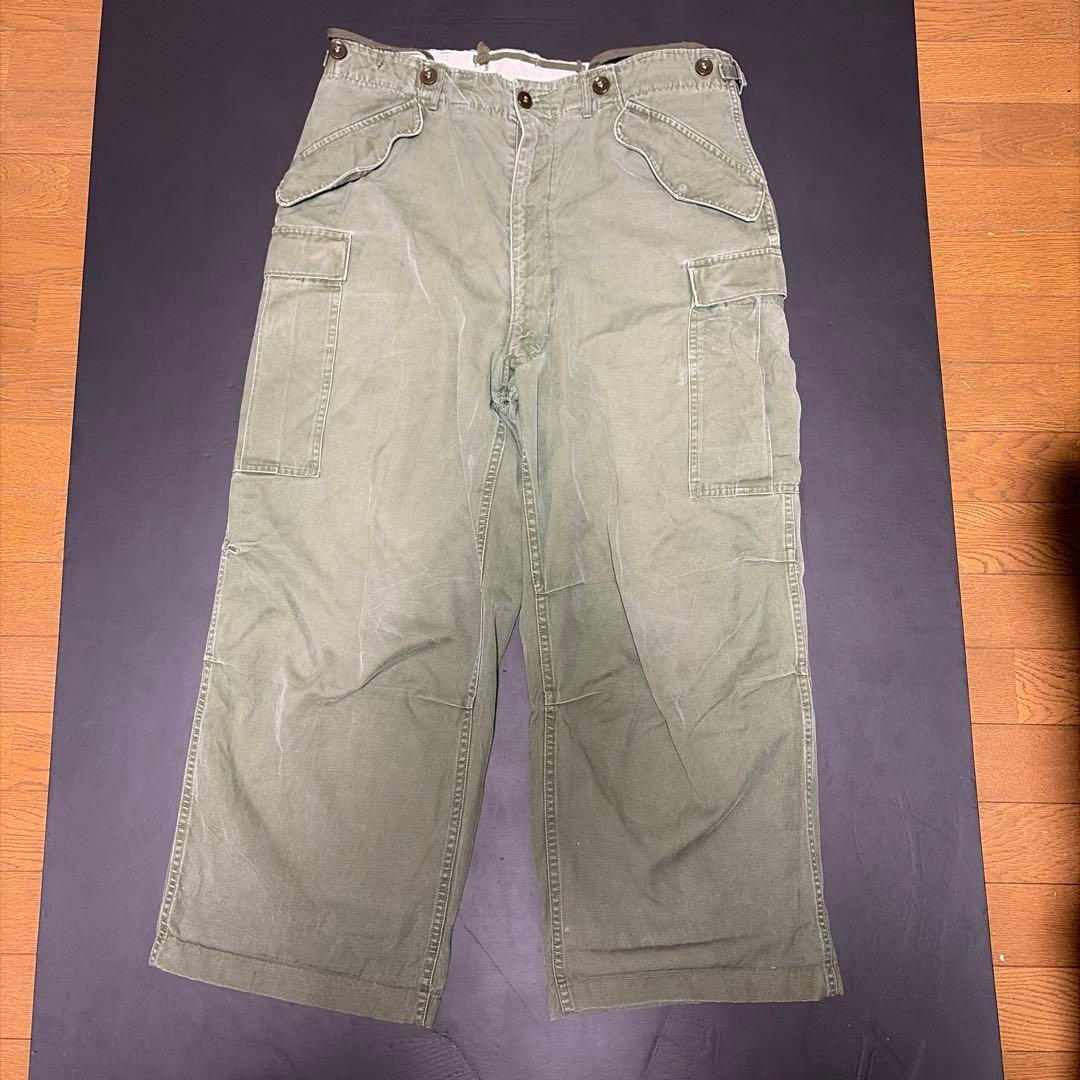 アメリカ軍 米軍 M-51 M51 カーゴパンツ 実物 WALDES 50s