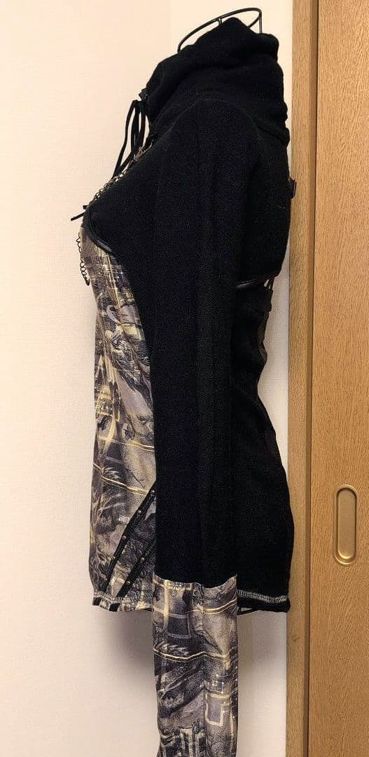 OzzCroce 異素材切替 トップス