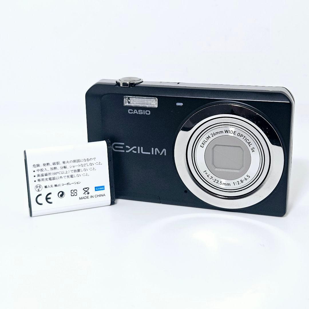 【極美品】新品バッテリー 動作品 EXILIM EX-ZS5 ブラウン カメラ