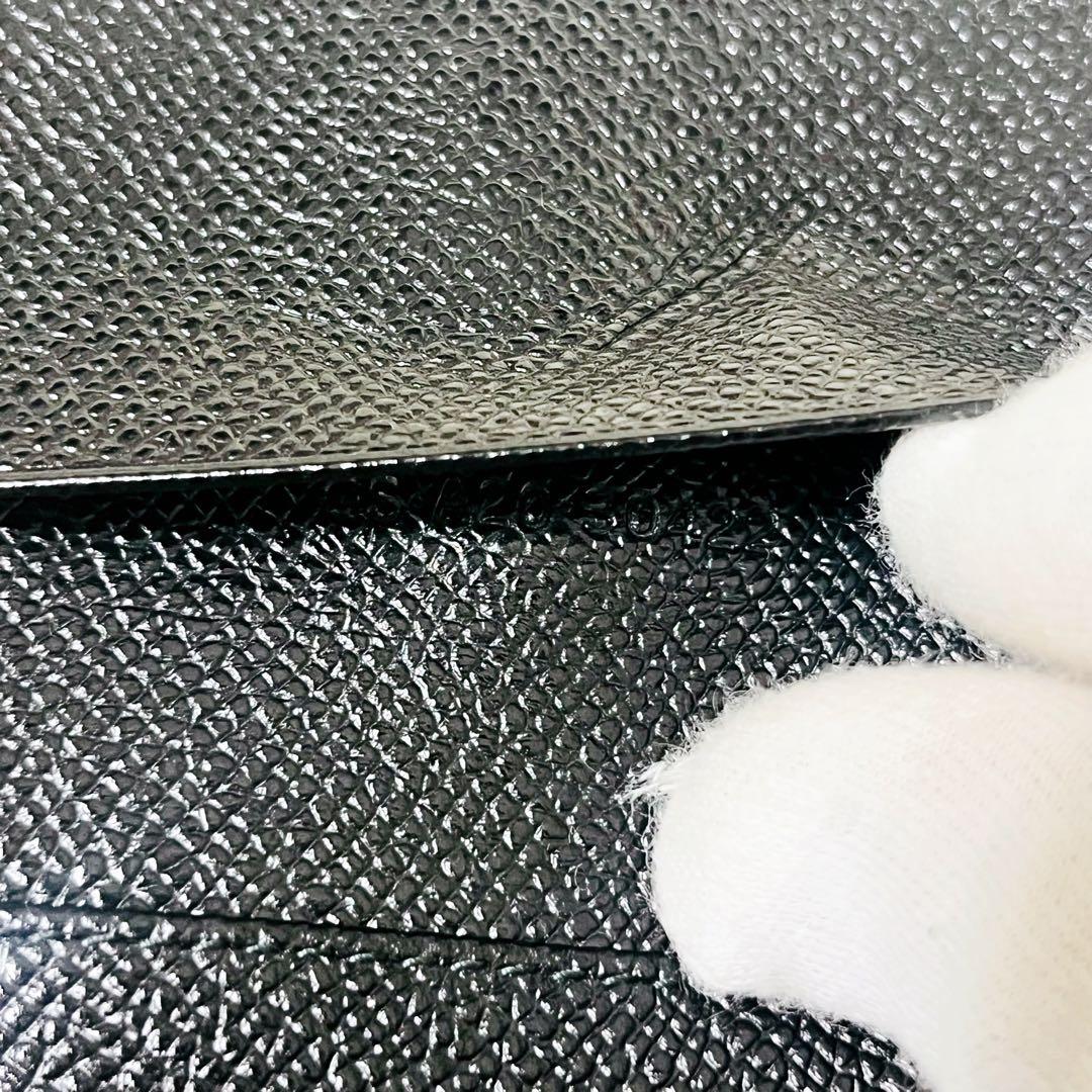 ✨極美品✨ BVLGARI キーケース レザー 6連 キーリング ブラック 男女