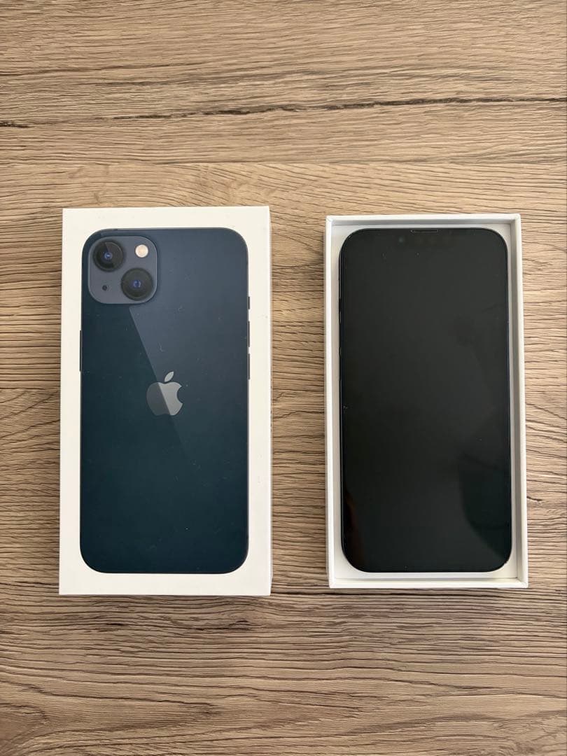 【値引き交渉有】iPhone 13 Midnight 128GB 本体 箱付き