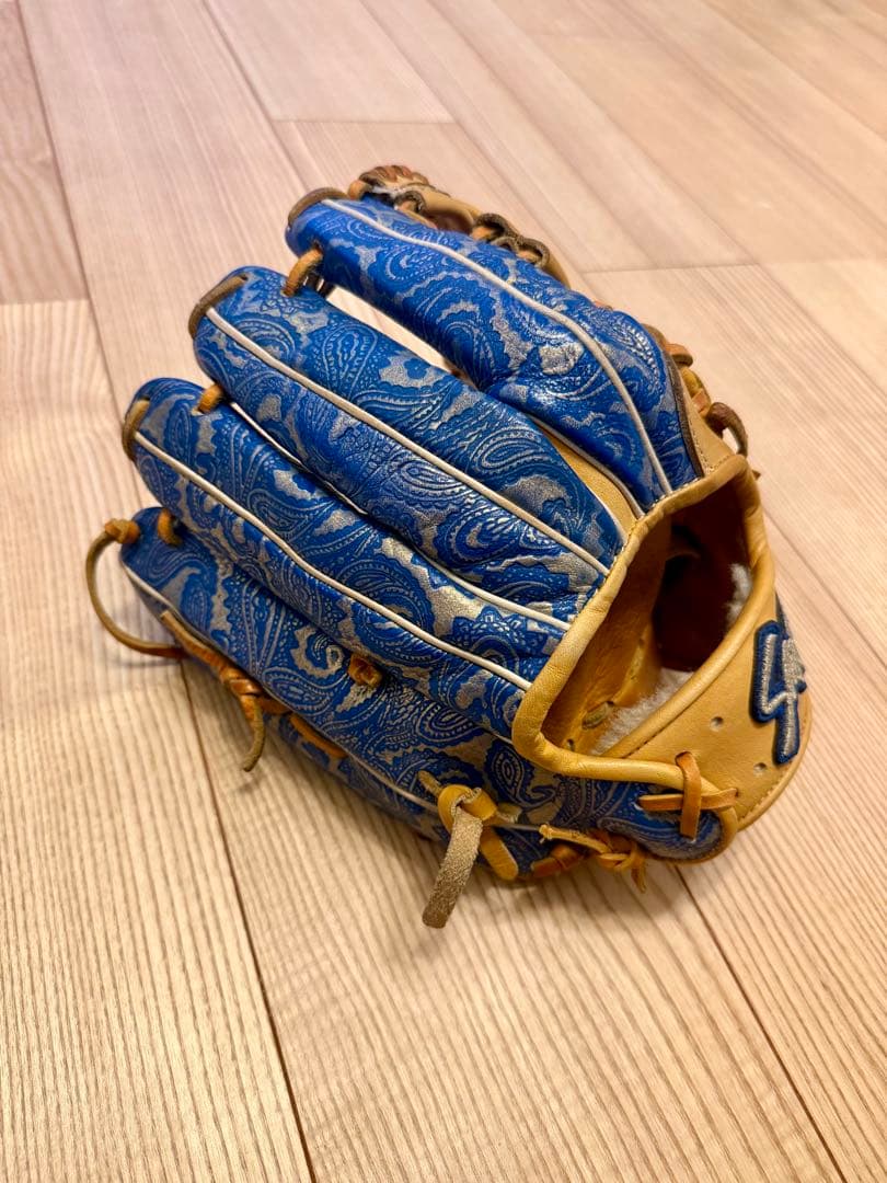 久保田スラッガー軟式グラブ　オールスター浅村仕様　ペイズリー柄
