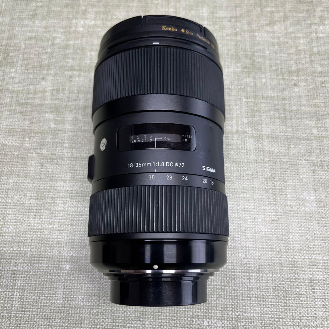 値下げ極美品SIGMA 18-35mm F1.8 Art A013 Pentax