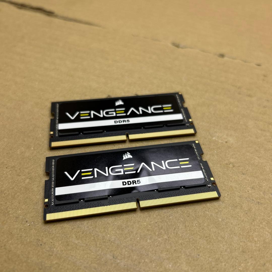ジャンク　CORSAIR DDR5-4800MHz VENGEANCE 64GB