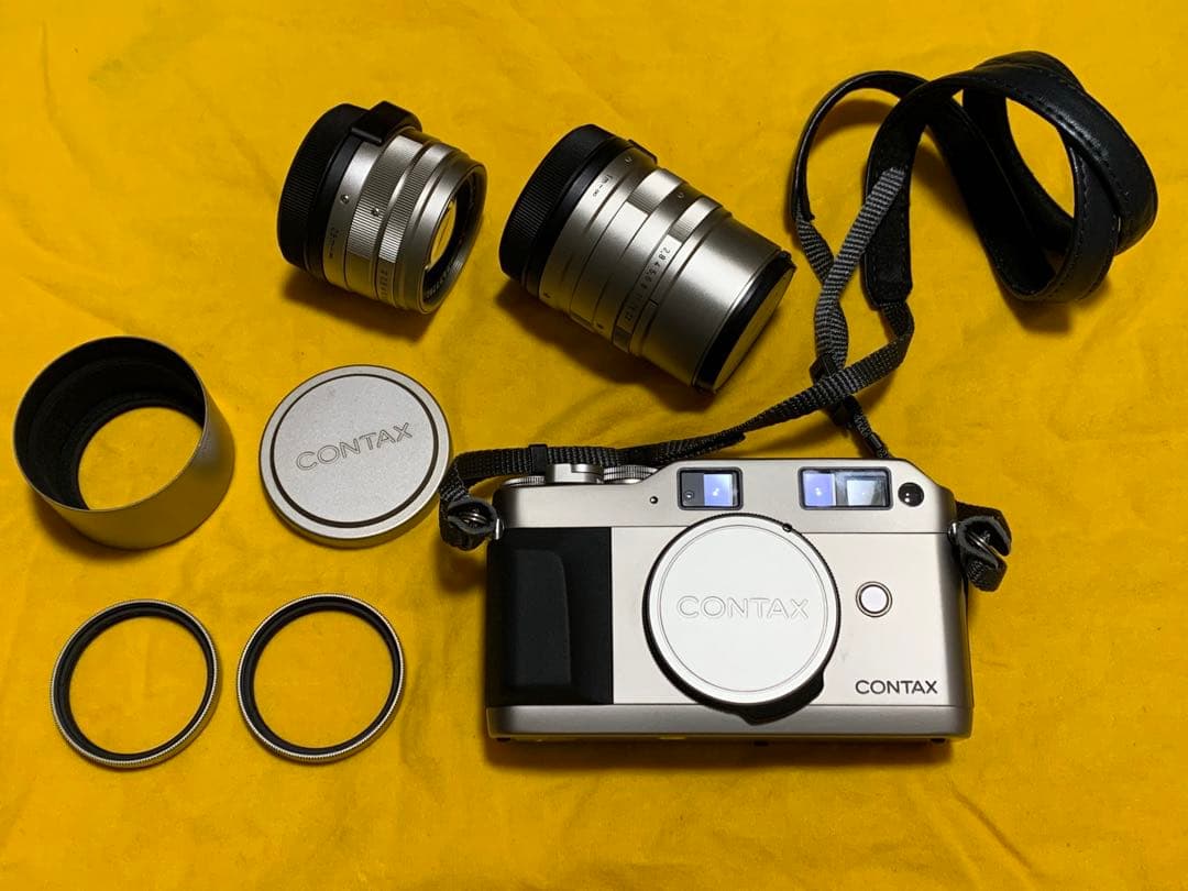 CONTAX G1 Planar T*45 Sonner T*90 箱、説明書有