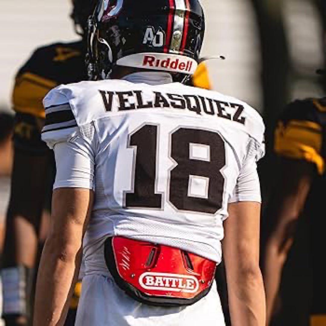 【美品】DOUGLAS QB XS ショルダーパッド XS バックプレート付き