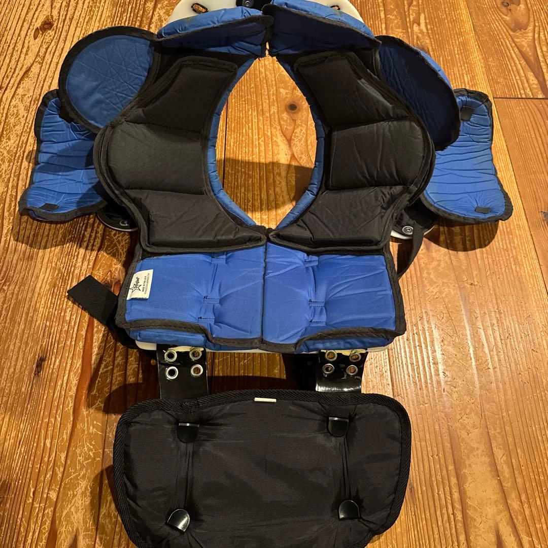 【美品】DOUGLAS QB XS ショルダーパッド XS バックプレート付き