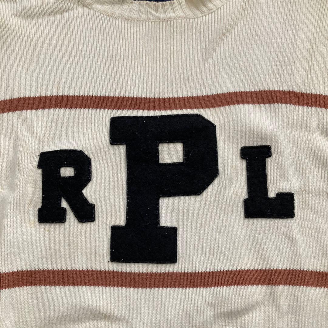 Polo Sport RPLロゴ ニットセーター ラルフローレンビンテージ