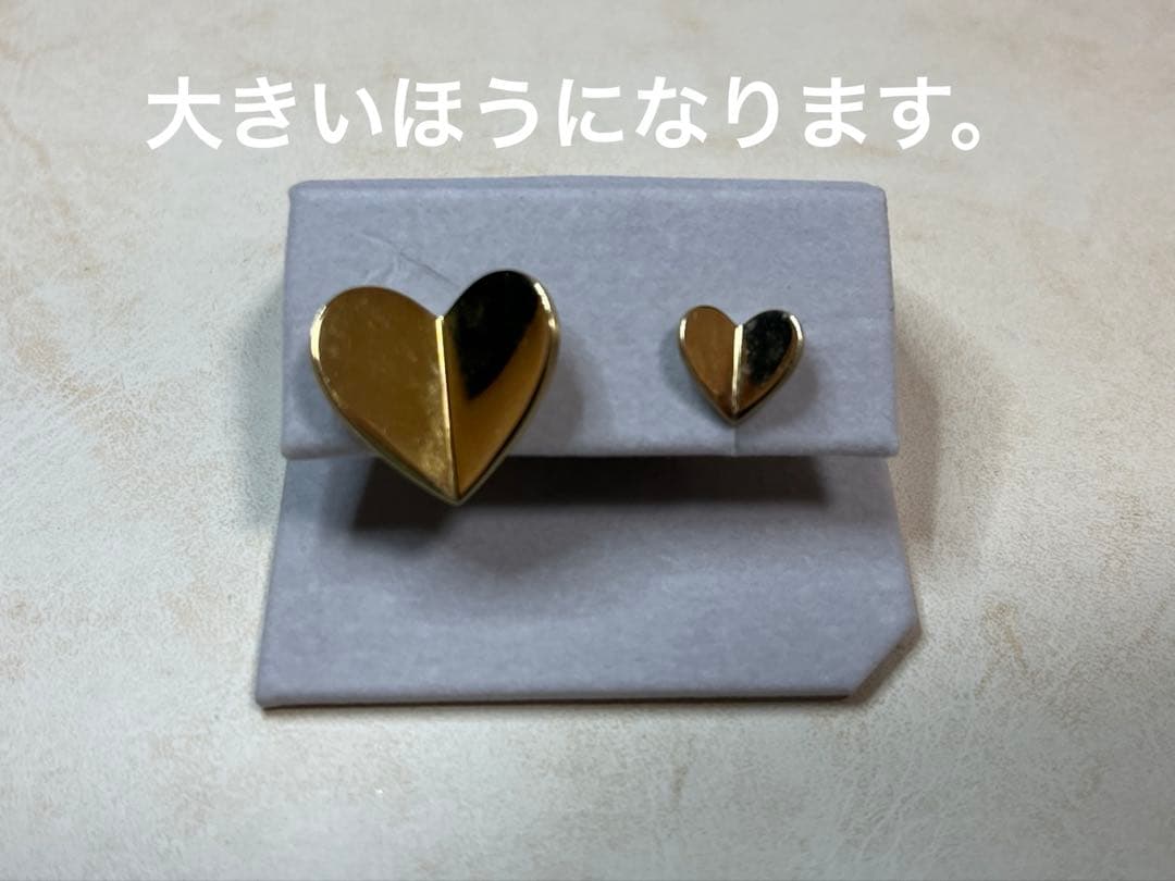 ＜MAYU＞ミニハート フェイクパール 片耳ピアス