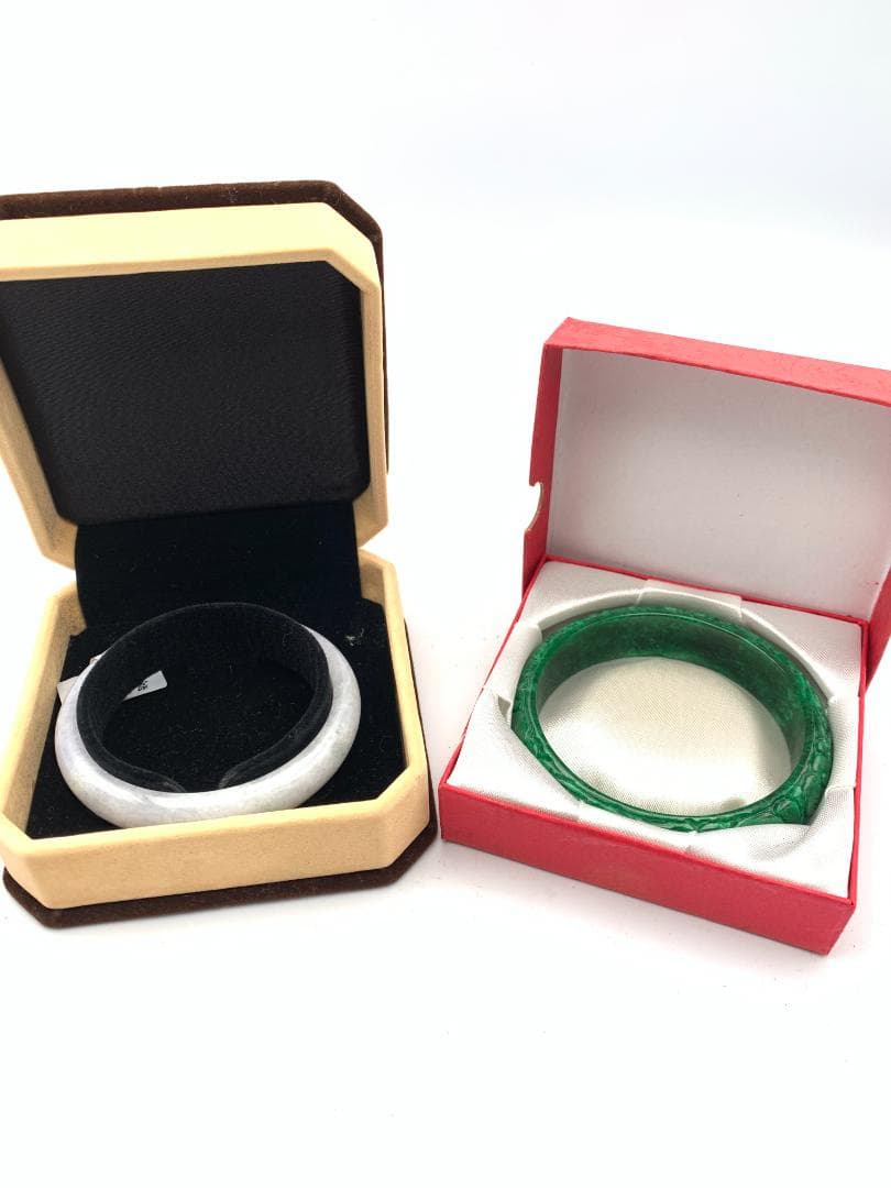 【美品】翡翠　ブレスレット　2点まとめ