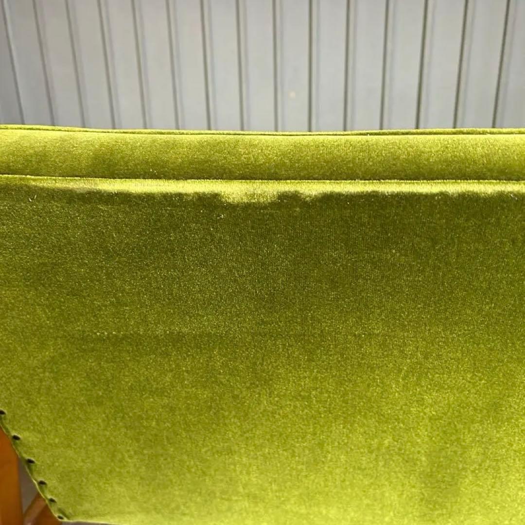 オリーブグリーン ミッドセンチュリーソファ