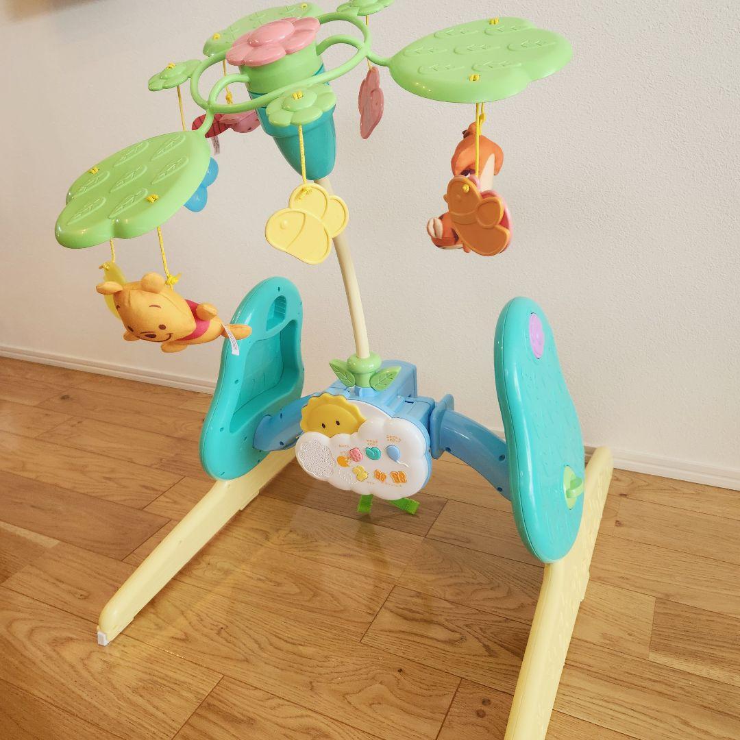 【2024年購入】美品タカラトミー くまのプーさん 6WAYジムにへんしんメリー