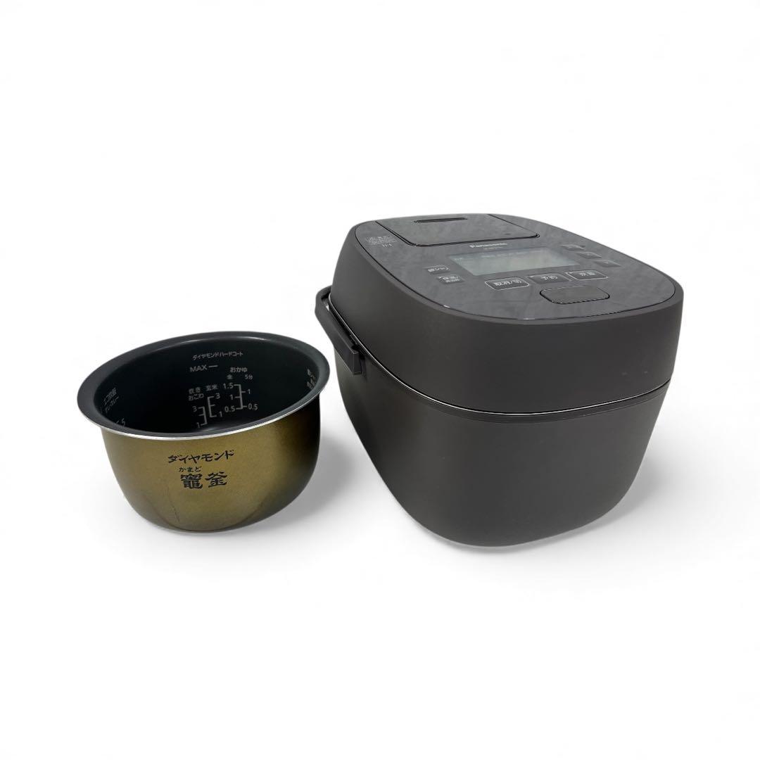 Panasonic【可変圧力IHジャー炊飯器 SR-MPA102】ブラウン