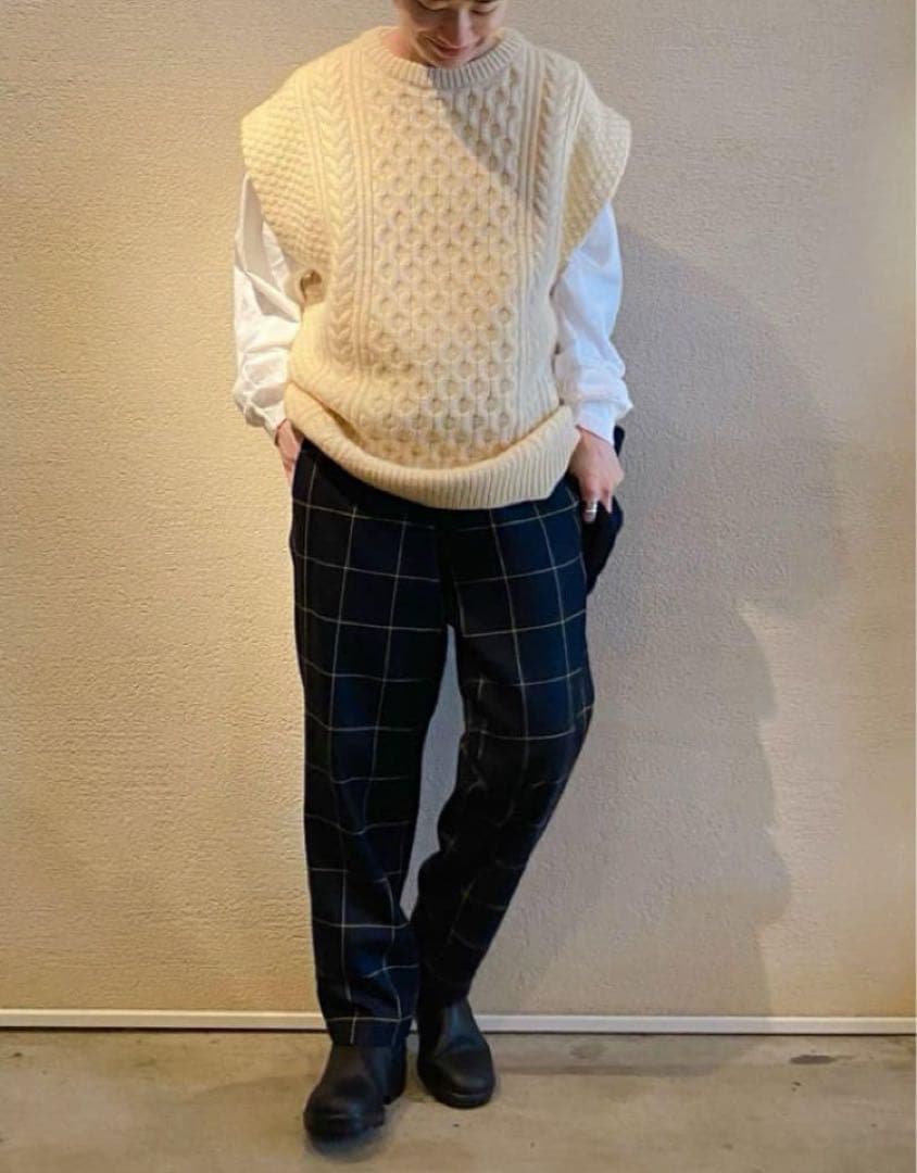 journal standard luxe アランアミ クルーネックベスト