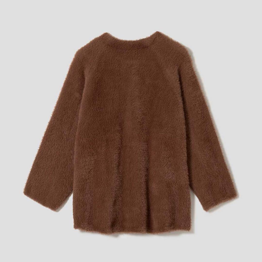 グラニフ　Mサイズ　イカク　シャギーカーディガン　ニット　ベスト