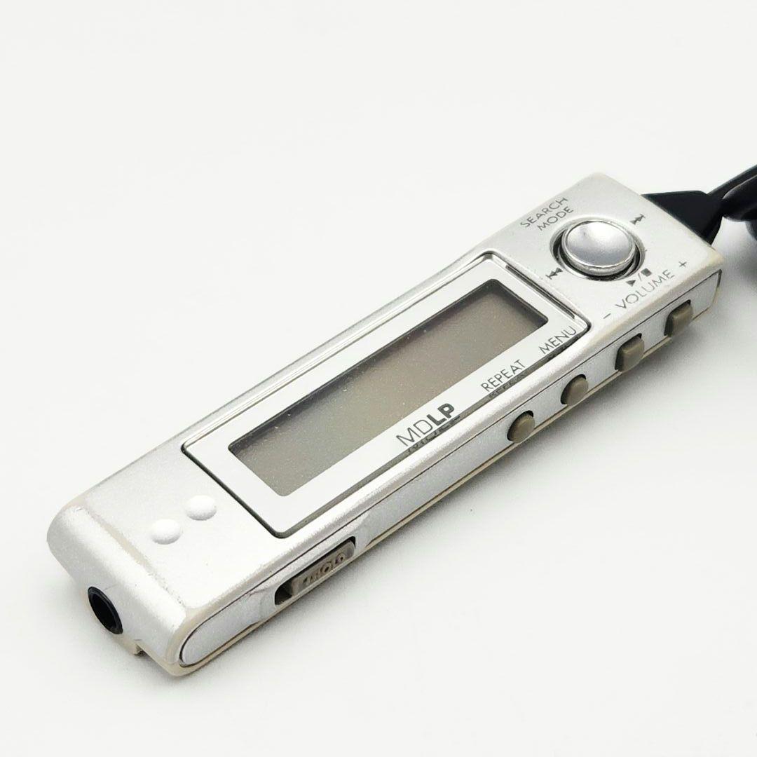 KENWOOD DMC-S33 ポータブルMDプレーヤー ガム電池付属