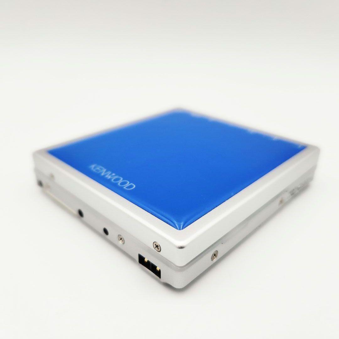 KENWOOD DMC-S33 ポータブルMDプレーヤー ガム電池付属