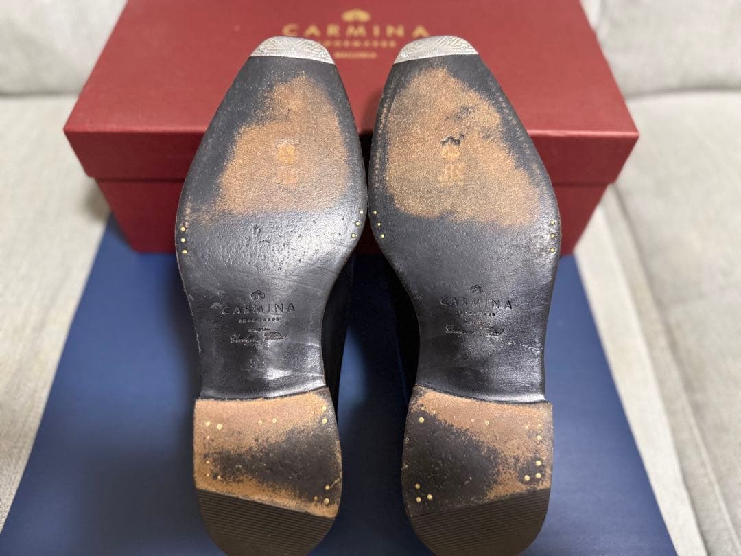 CARMINA カルミナ　コードバン　ホールカット　5.5