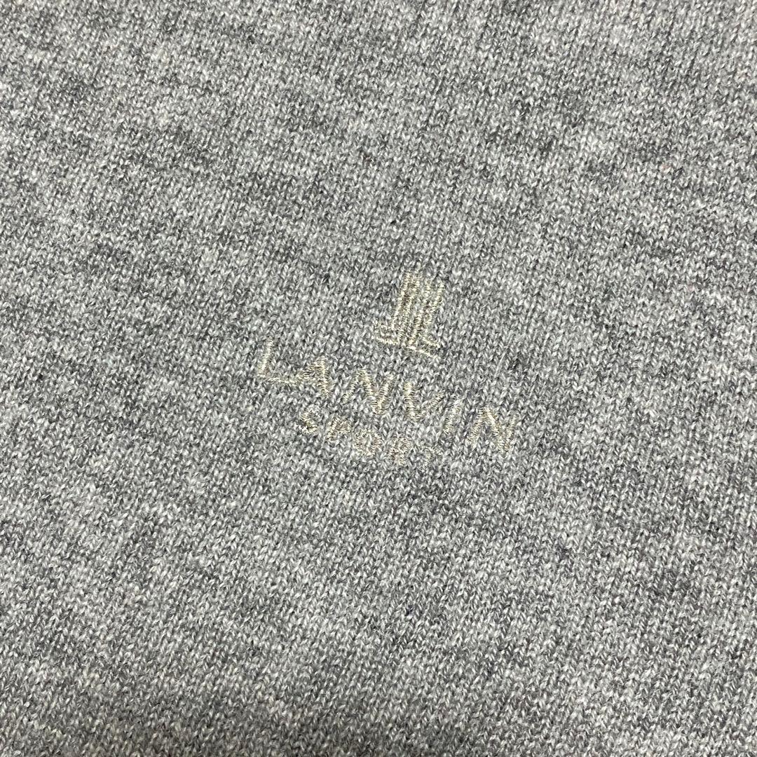 ランバンスポールLANVIN SPORT カシミヤニットセーター 38