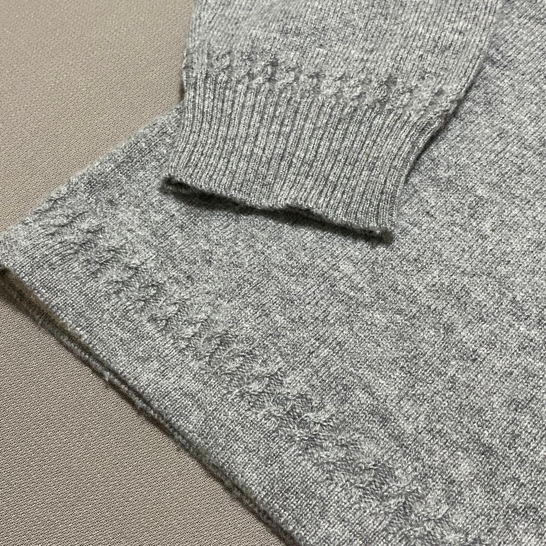 ランバンスポールLANVIN SPORT カシミヤニットセーター 38