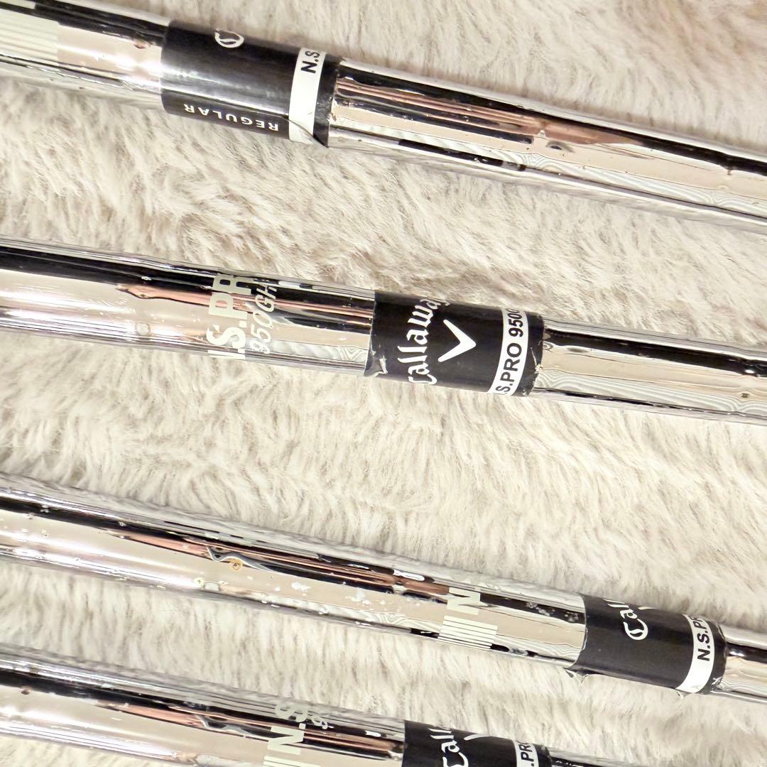 キャロウェイSteelhead XR　NSプロ950GH　アイアンセット　中古