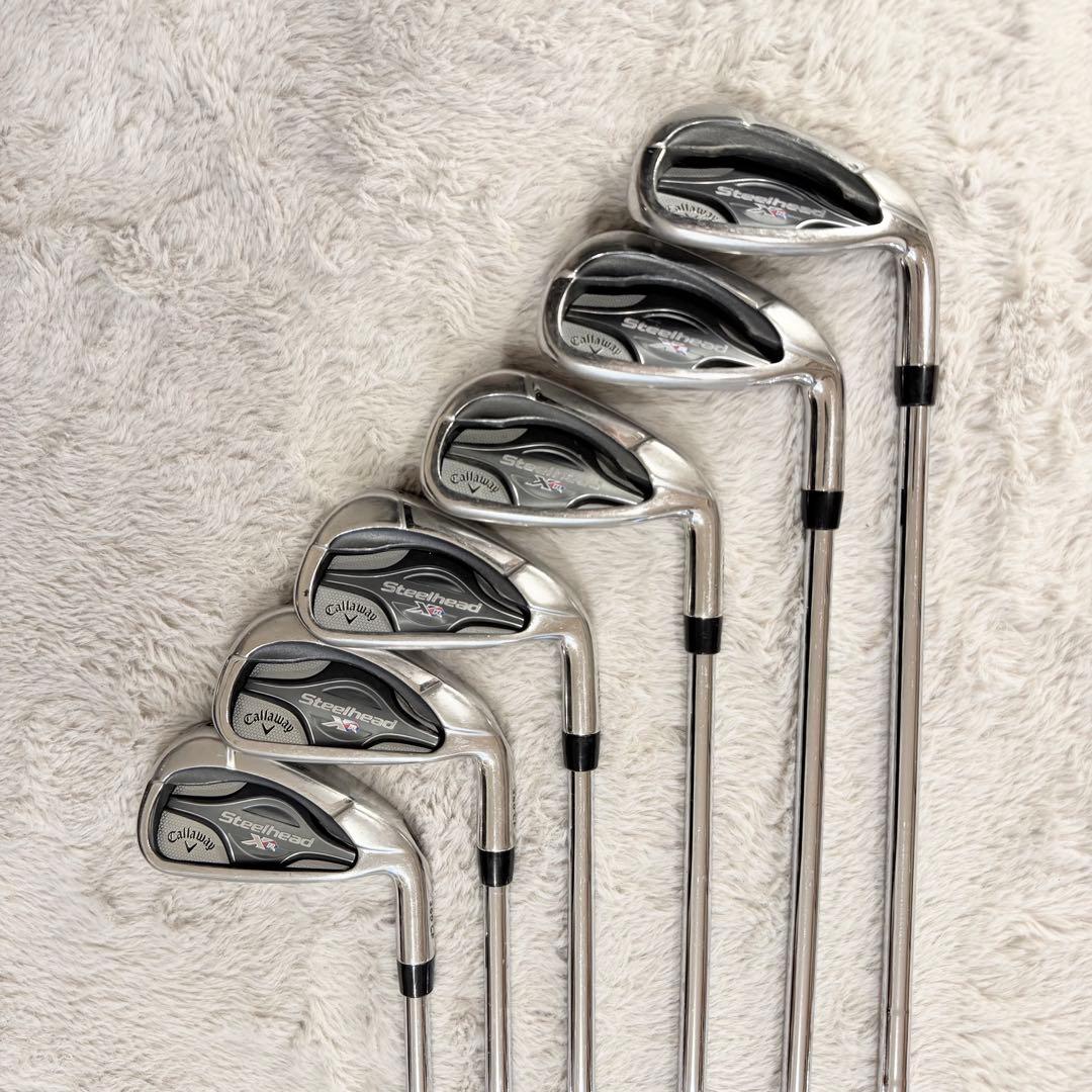 キャロウェイSteelhead XR　NSプロ950GH　アイアンセット　中古