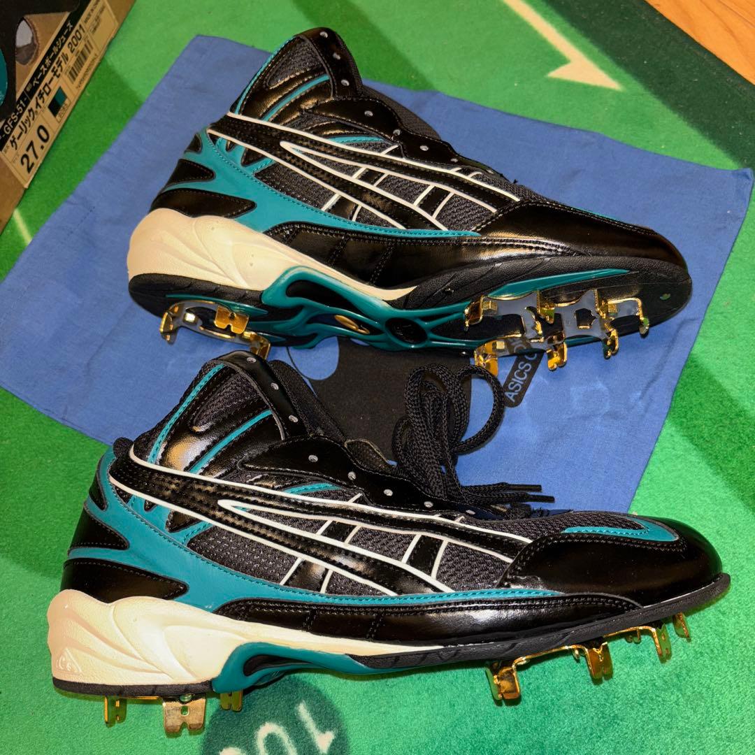 【2001イチローモデル】新品 未使用27.0cm アシックス