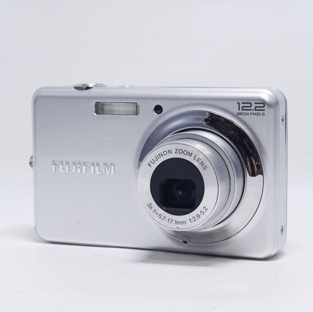 動作確認済 良品 FUJIFILM FinePix J30 シルバー コンデジ