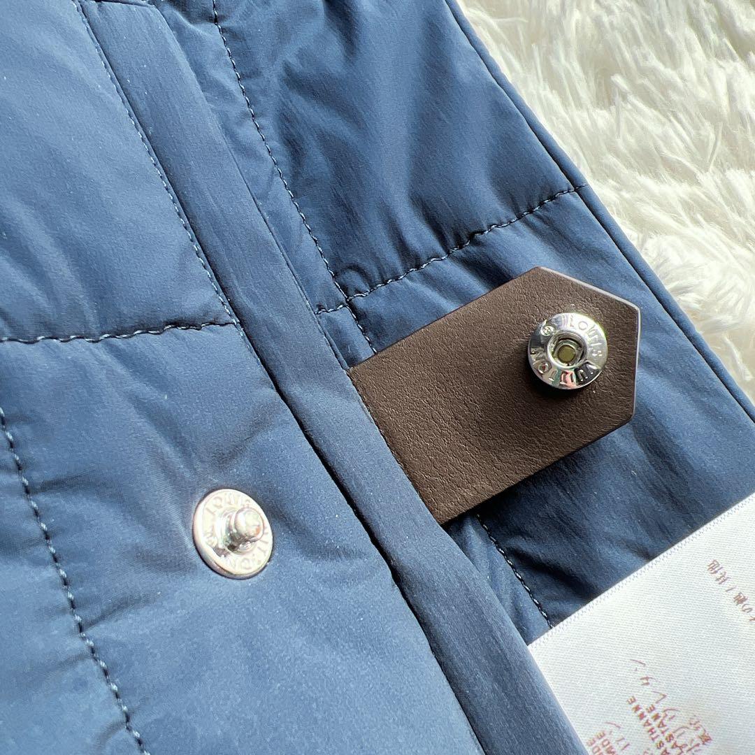 新品 LouisVuitton ヴィトン キルティング ベスト ネイビー ジレ