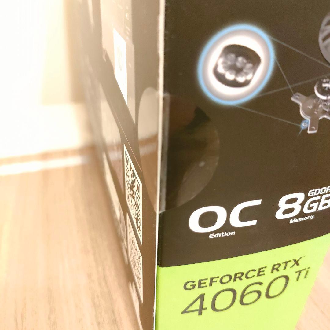 【新品未開封】ASUS GeForce RTX 4060 Ti 8GB OC