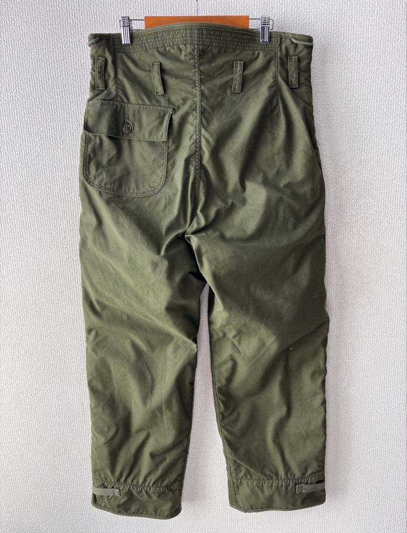 70s 米軍 U.S.NAVY A-2 デッキ パンツ ミリタリー ビンテージ