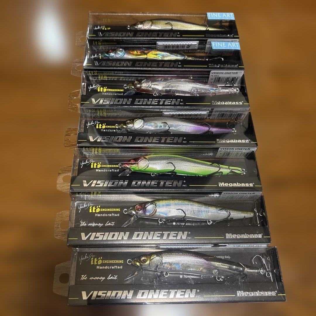 メガバスVISION ONETEN 7個セット 新品未使用