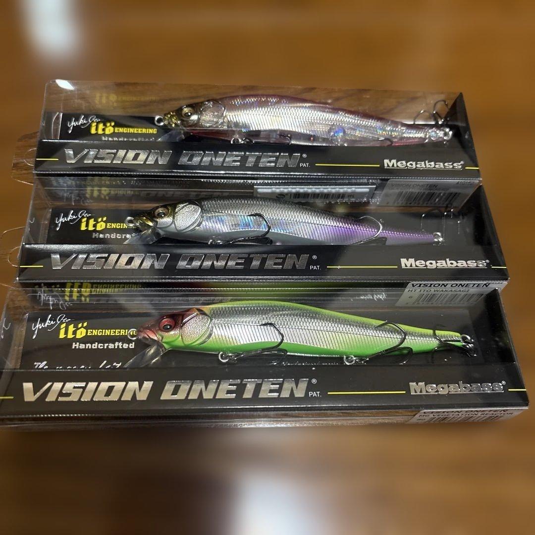 メガバスVISION ONETEN 7個セット 新品未使用