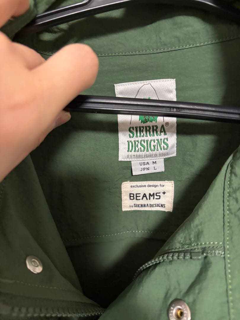 SIERRA DESIGNS × BEAMS PLUS パナミント Jacket