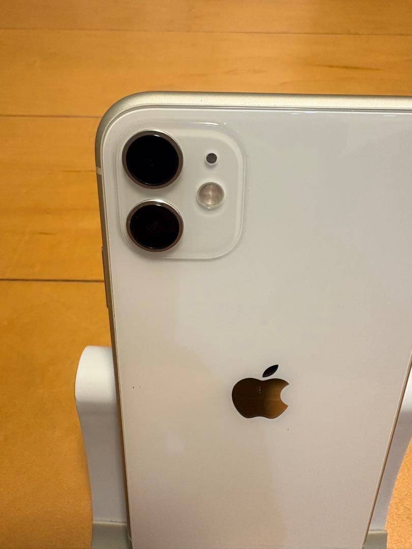 「iPhone11 128GB SIMフリー 動作良好 Apple正規修理済　白