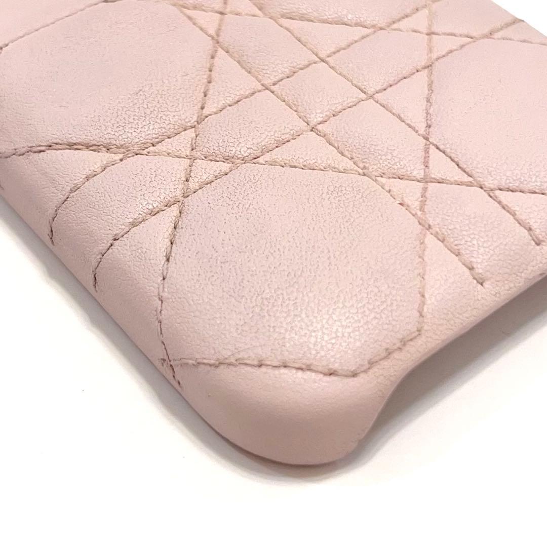 クリスチャンディオール iPhone15 Pro スマホ カナージュ ピンク