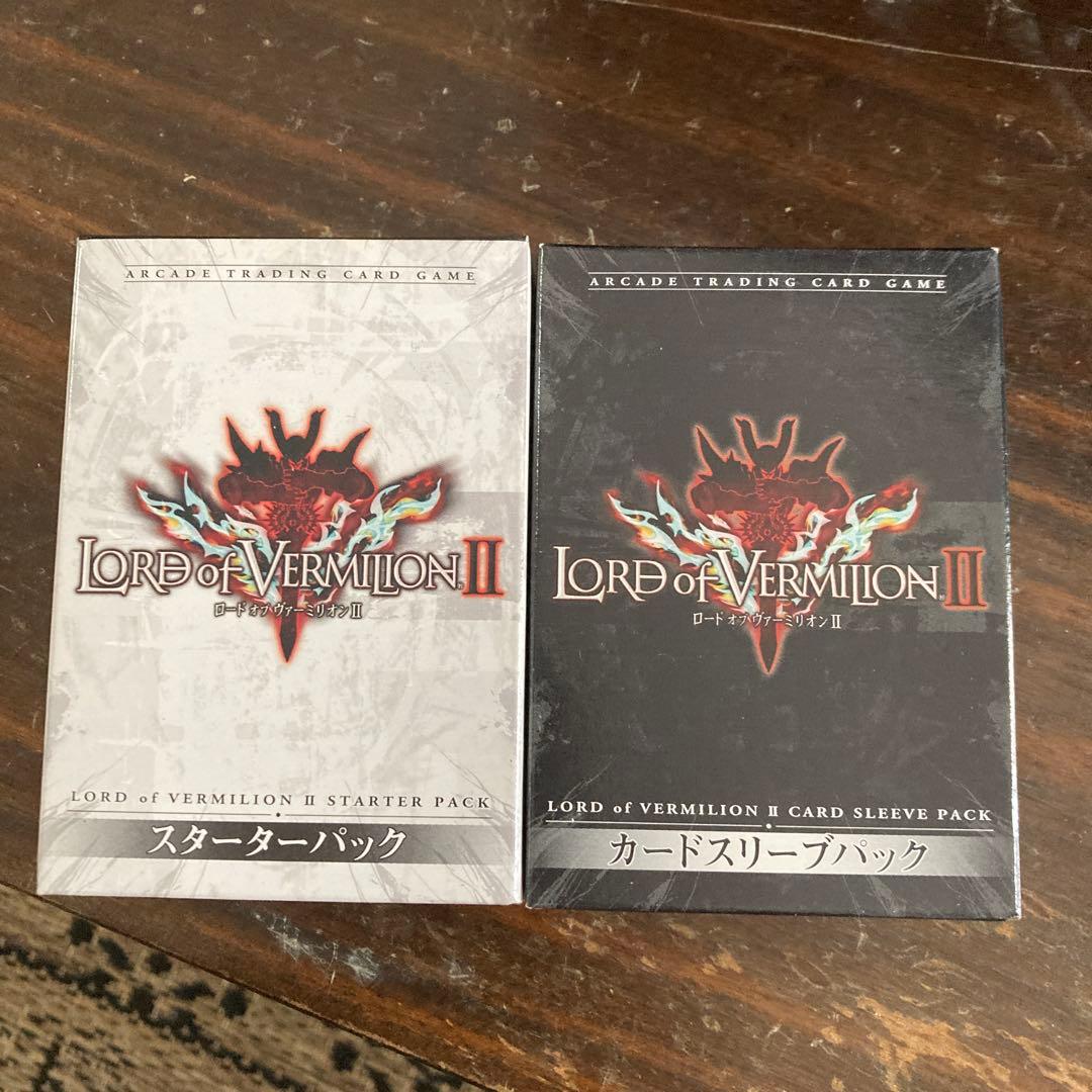 Lord of Vermilion II スターターPとカードスリーブP49個