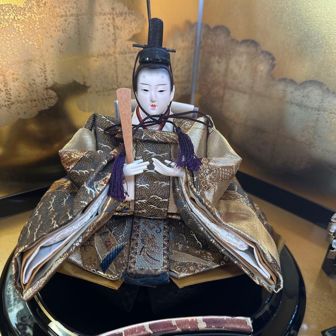 秀月　平安絵巻雛　雛人形