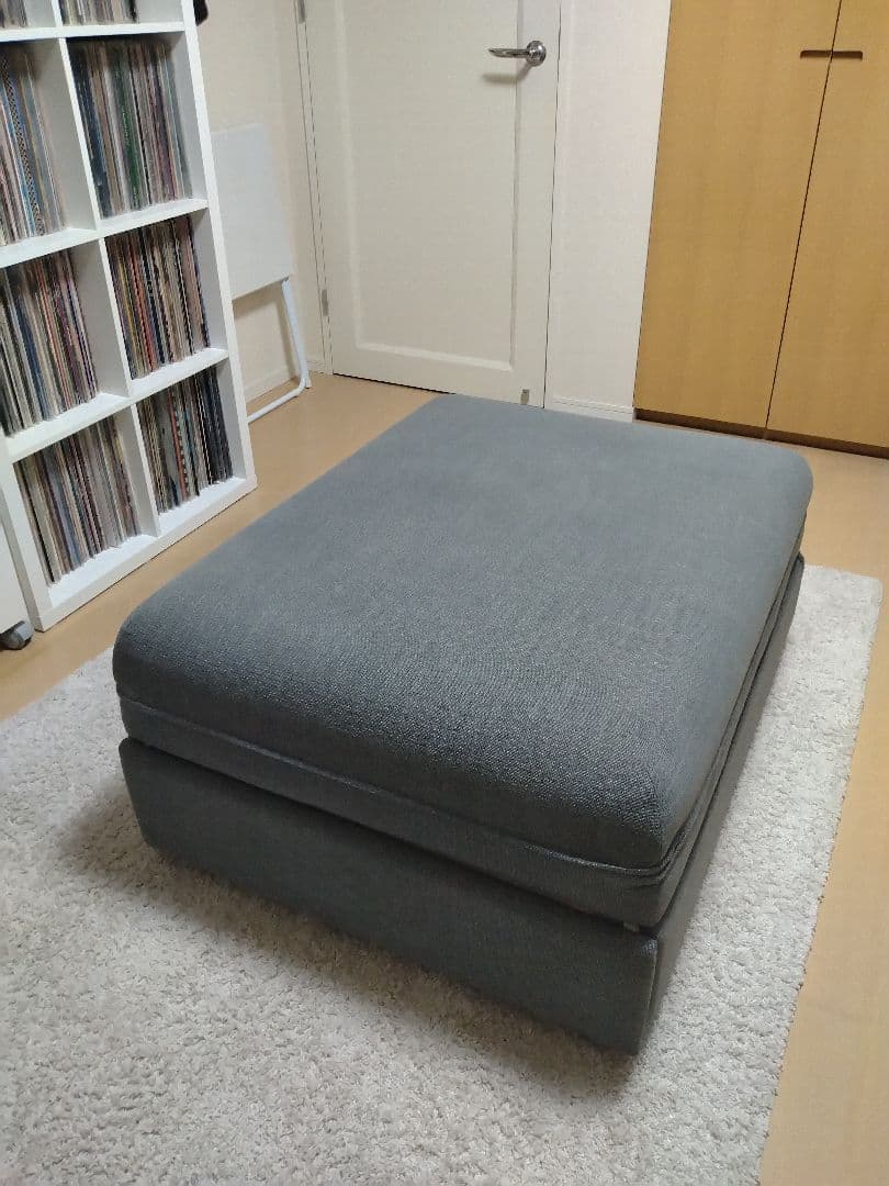 週末限定値下げ！IKEAソファベッド　希少廃盤商品（スツールタイプ）