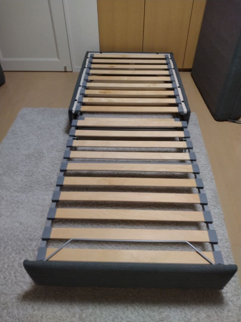 週末限定値下げ！IKEAソファベッド　希少廃盤商品（スツールタイプ）