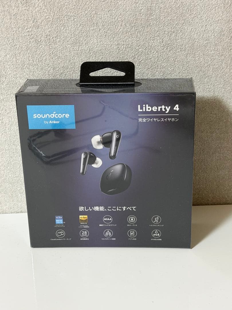 【新品・未開封】期間限定値下げ‼️soundcore Liberty 4 BK