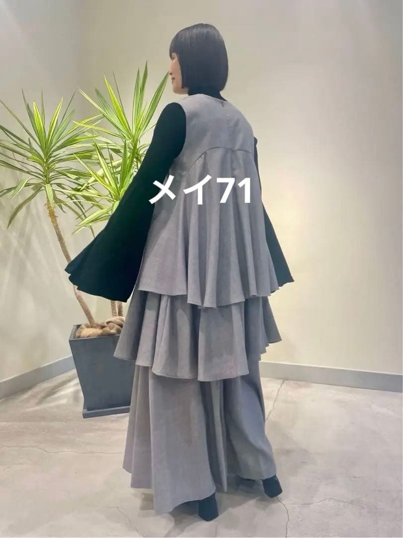 LE PHIL ドライウールジレブラウス