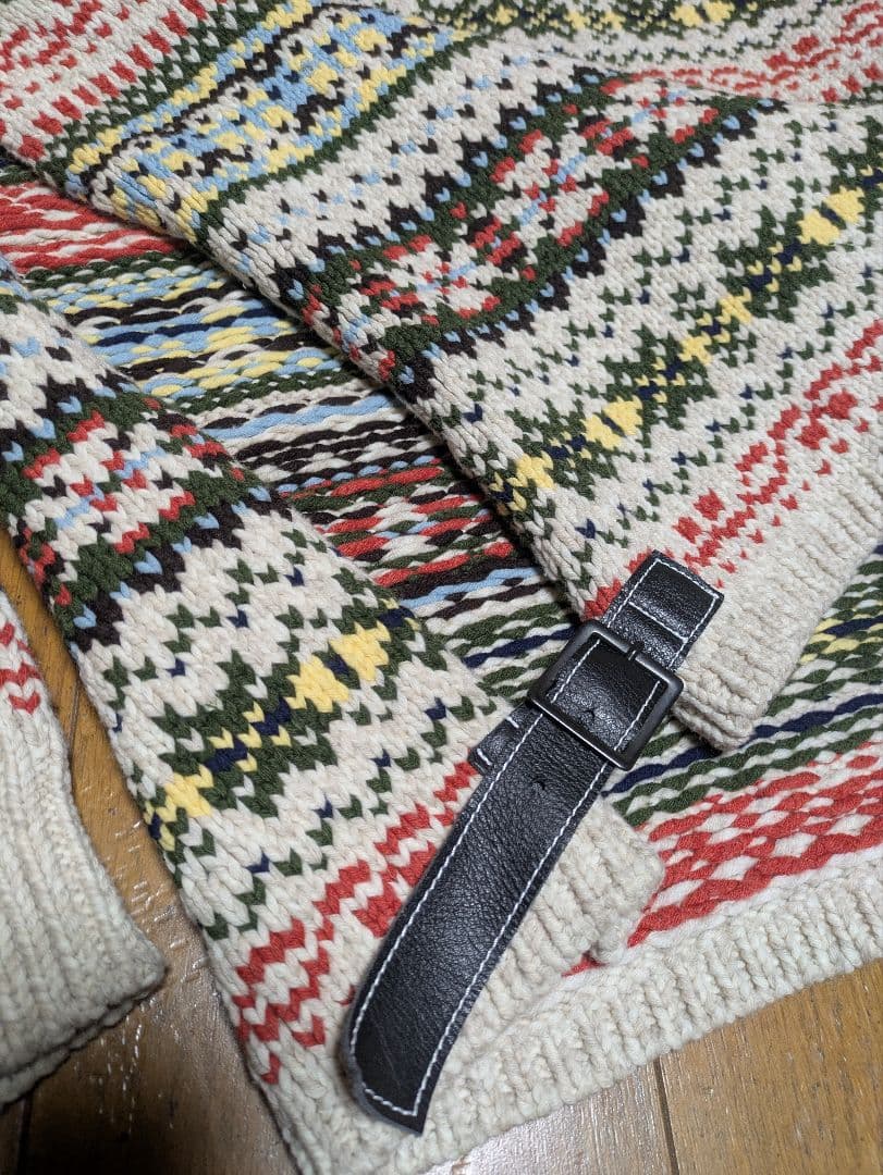 【最終価格】SUNSEA NORDIC SWEATER size3