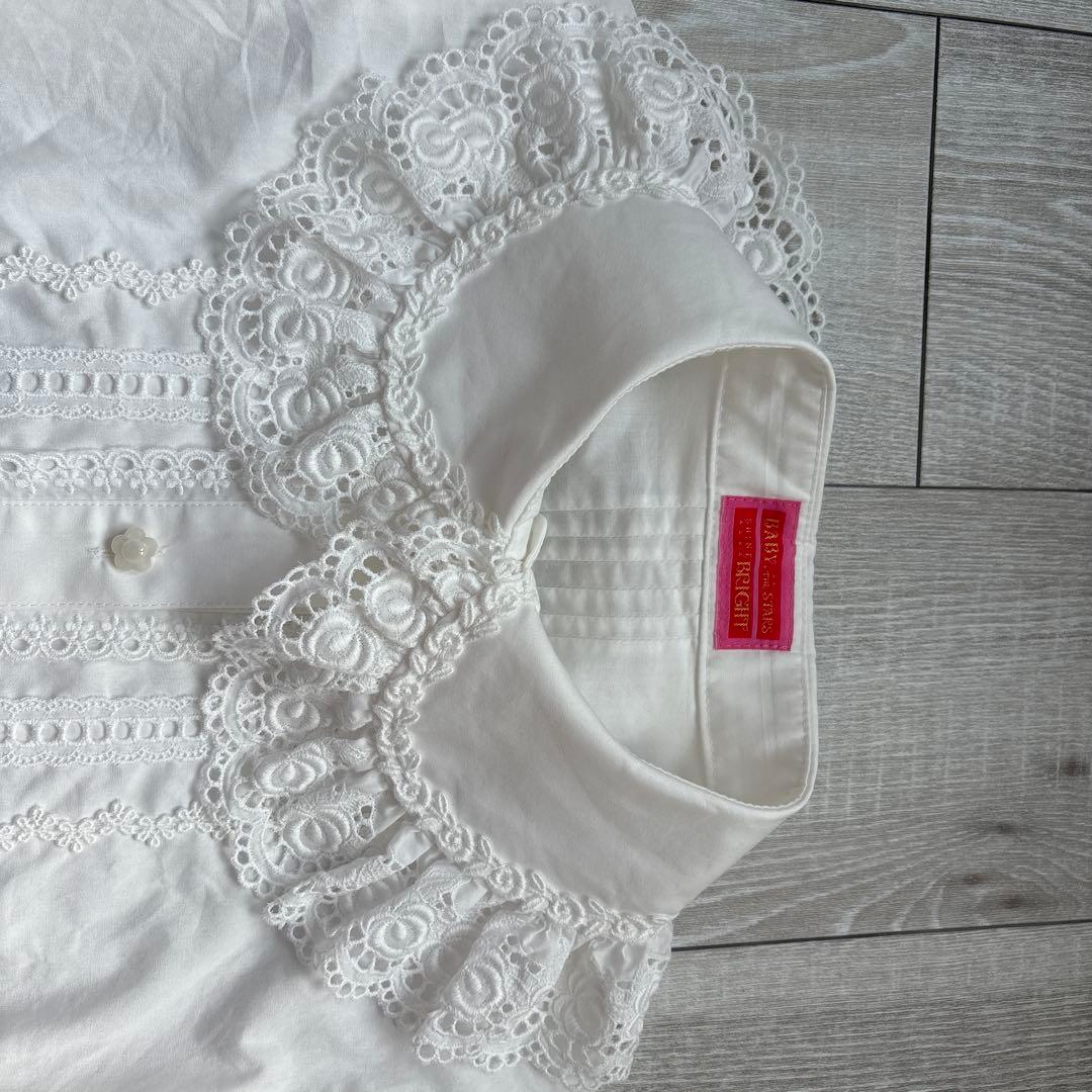 BABY, THE STARS SHINE BRIGHT 後ろピンタックブラウス