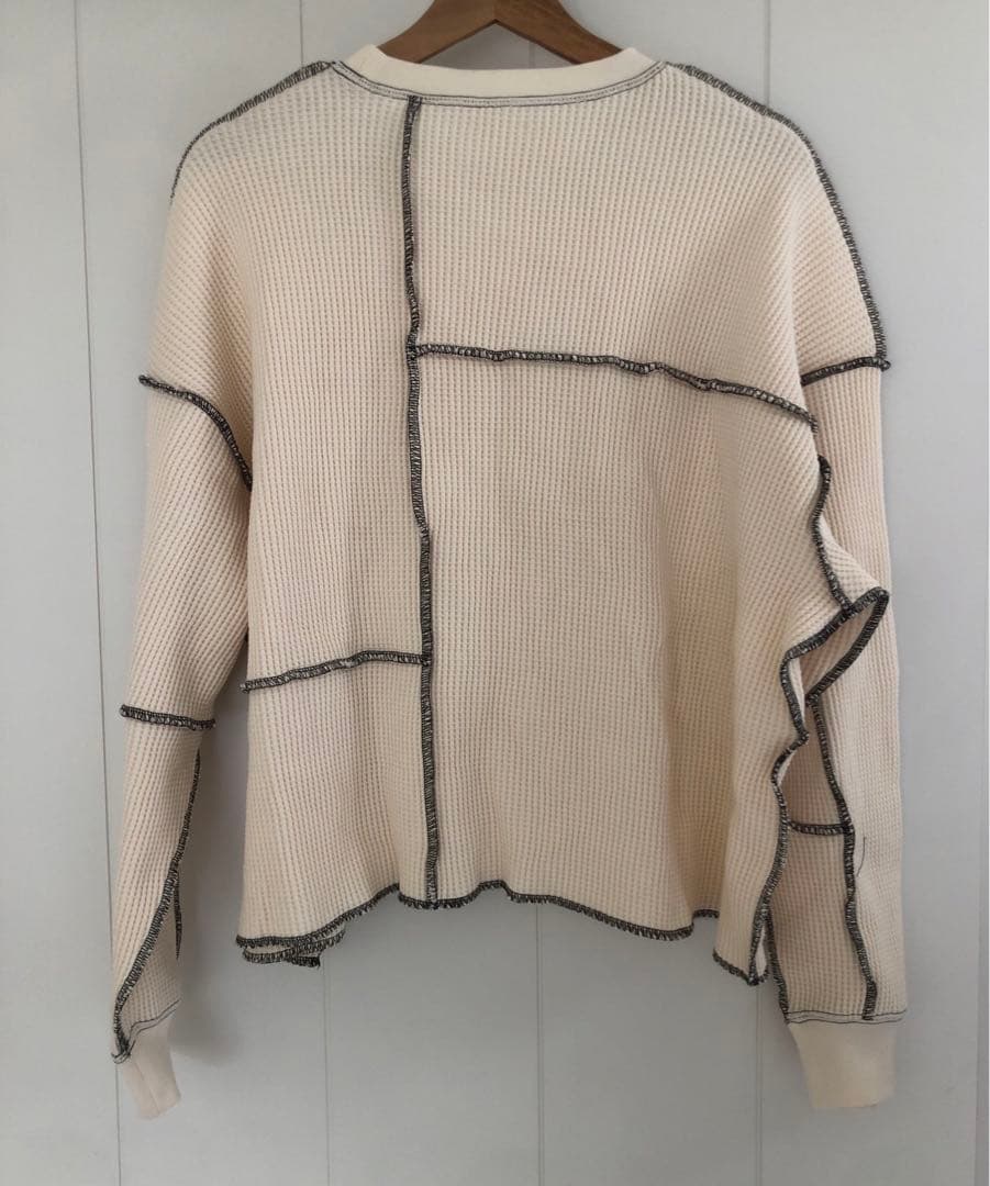 RonHermanロンハーマン RHCパッチワーク ワッフルプルオーバー